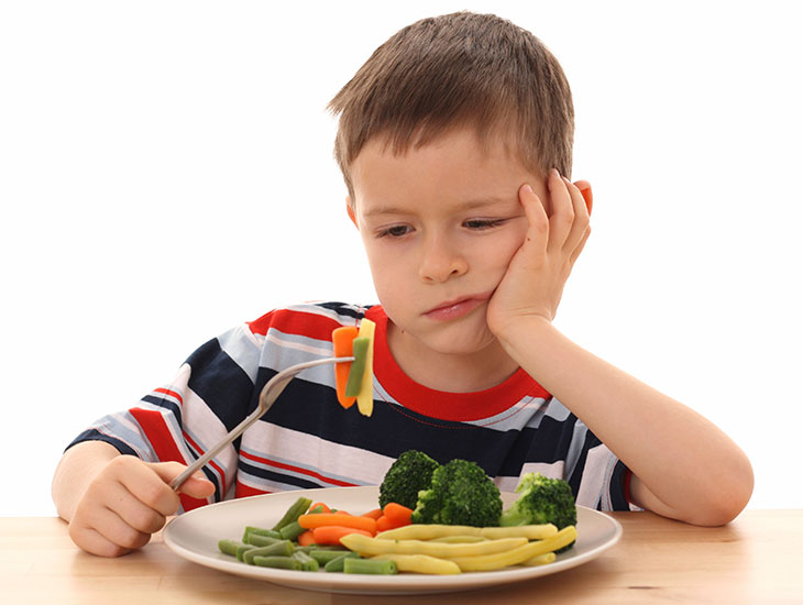 Chế độ ăn uống đủ chất cho trẻ biếng ăn