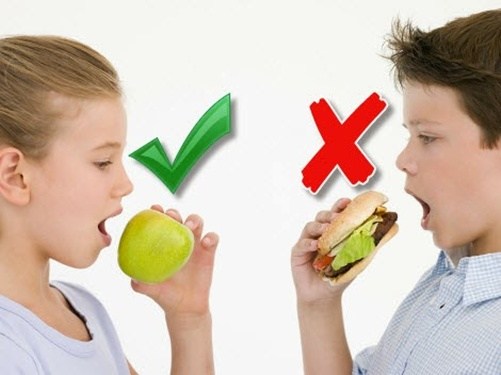 Chế độ ăn uống kiểm soát cân nặng cho trẻ nhỏ